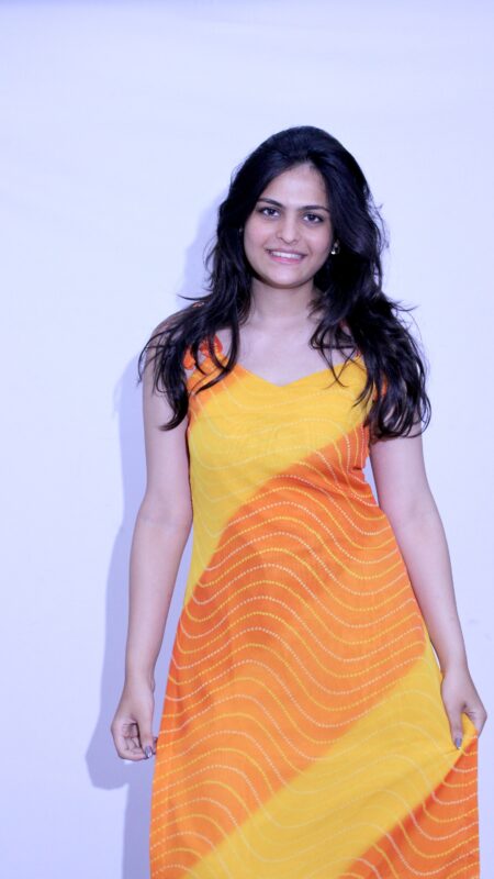 KAVI BANDHANI KURTI